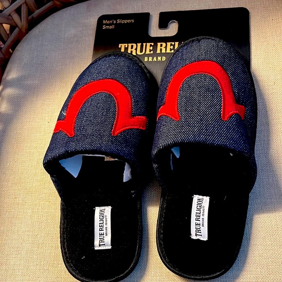 True Religion | Shoes | New True Religion Mens Slippers S 78 Nwt | Poshmark